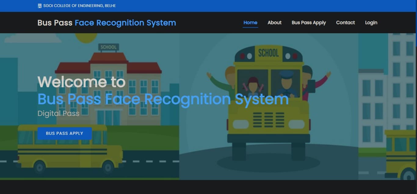 Bus Pass Face Recognition System